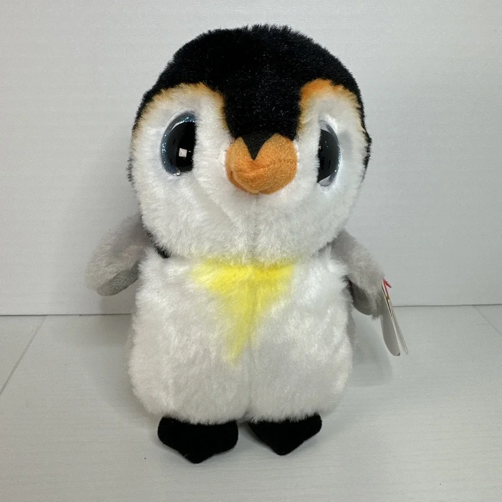 TY Beanie Baby - Pongo the Penguin (6 inch) Stuffed Animal Toy NWT